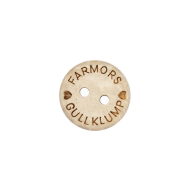 Hovedbilde Treknapp 15mm, Farmors gullklump